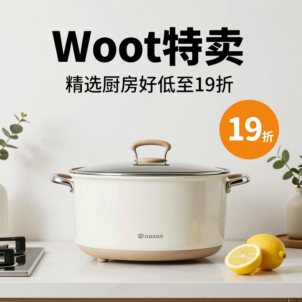 「Woot特卖」精选厨房好物低至19折,Amazon品质保障